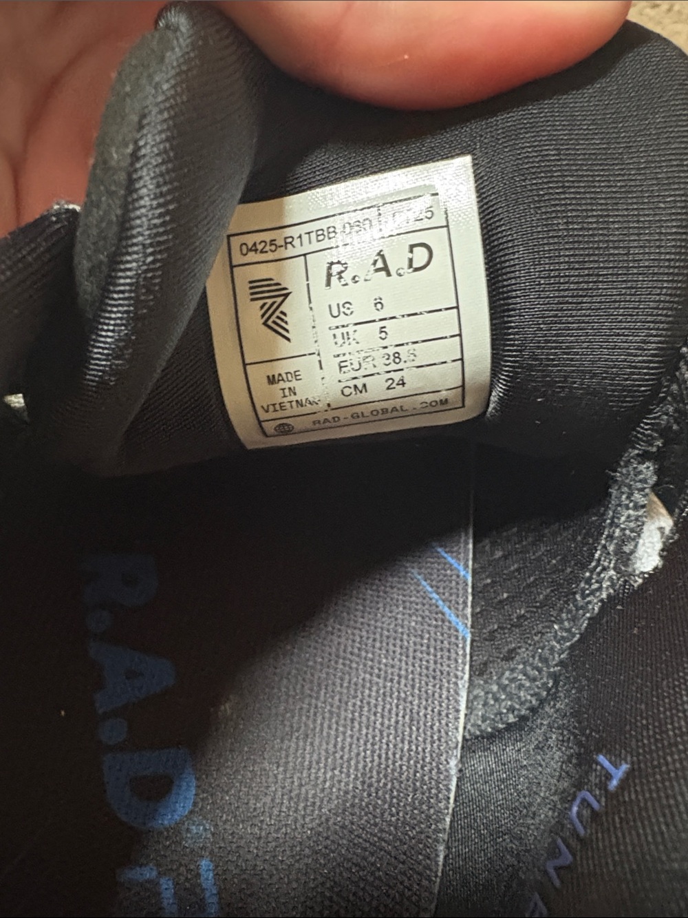 Women's RAD GLOBAL R-1 trainers size 7.5 - Picture 5 of 8
